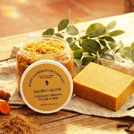 Sacred Glow Set | Turmeric Brightening Duo for Dark Spots & Radiant Skin