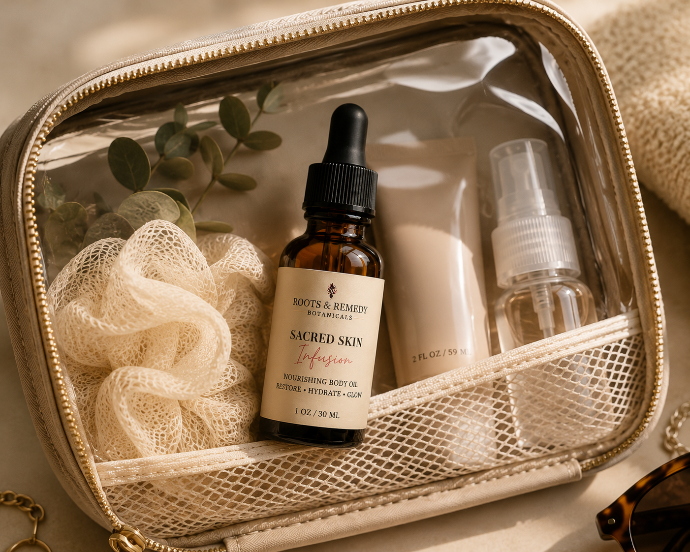 Sacred Skin Infusion Travel Discovery Trio
