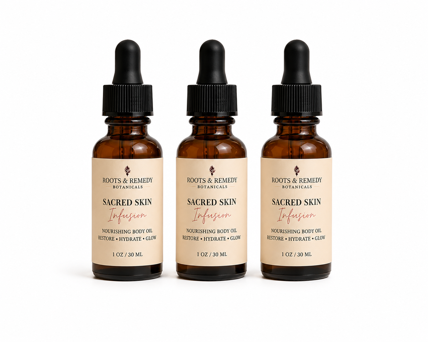 Sacred Skin Infusion Travel Discovery Trio