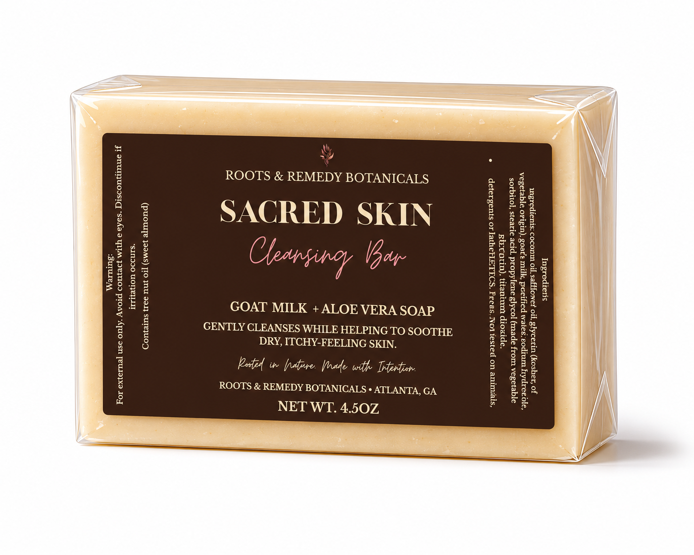 SACRED SKIN CLEANSING BAR( includes 2 full-size bars)