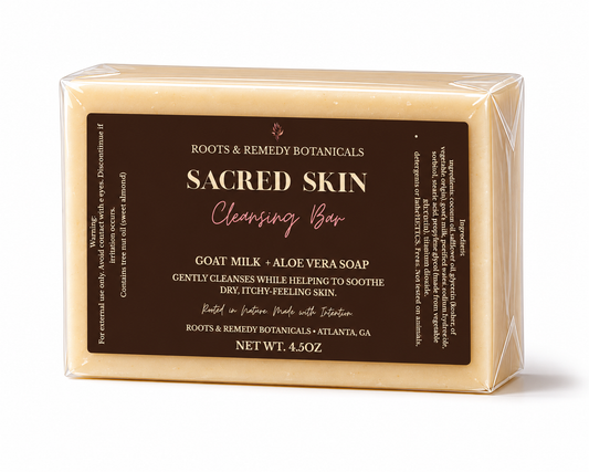 SACRED SKIN CLEANSING BAR( includes 2 full-size bars)